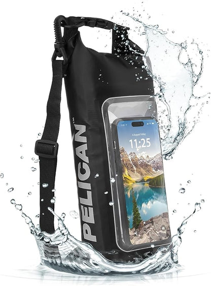 Pelican Marine IP68 Waterproof Dry Bag | Phone Pouch, Roll-Top Seal
