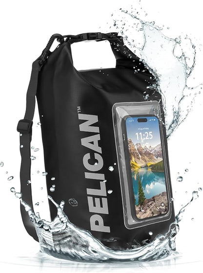 Pelican Marine IP68 Waterproof Dry Bag | Phone Pouch, Roll-Top Seal