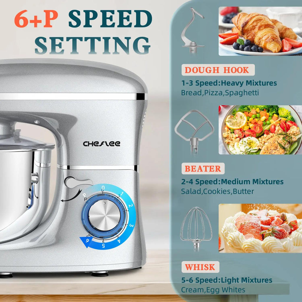 Cheflee 660W Electric Stand Mixer