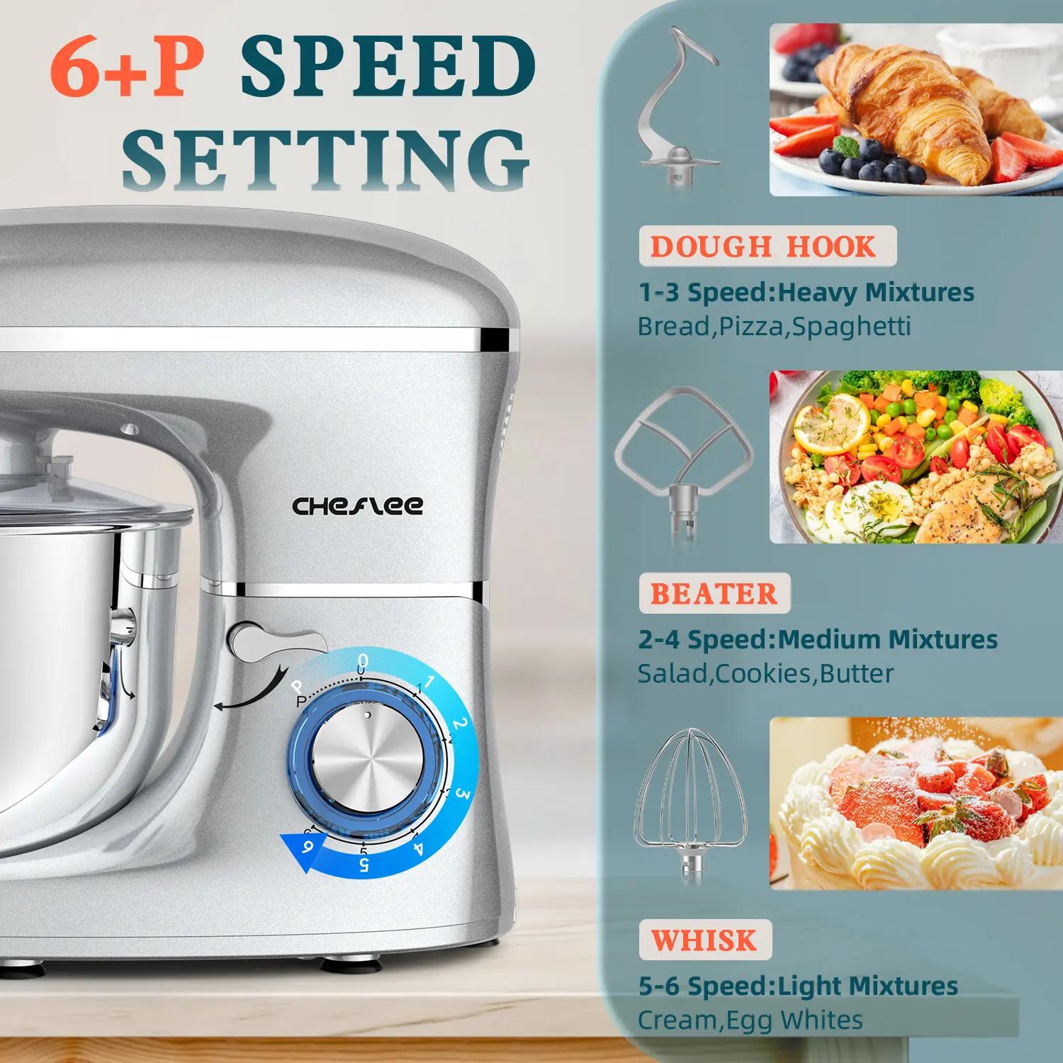 Cheflee 660W Electric Stand Mixer
