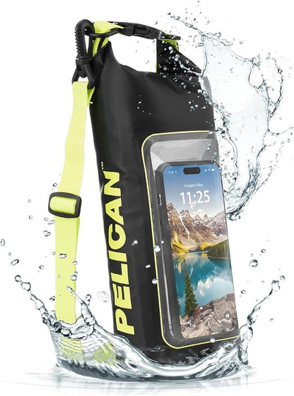 Pelican Marine IP68 Waterproof Dry Bag | Phone Pouch, Roll-Top Seal