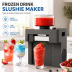 Slushie Machine, 60s Fast Slushie & Snow Cone Maker for Home, No Pre-Freezing, 15 Textures, All-Drink Compatible, 50dB Quiet, One-Touch Self-Cleaning, Compact for Parties & RVs